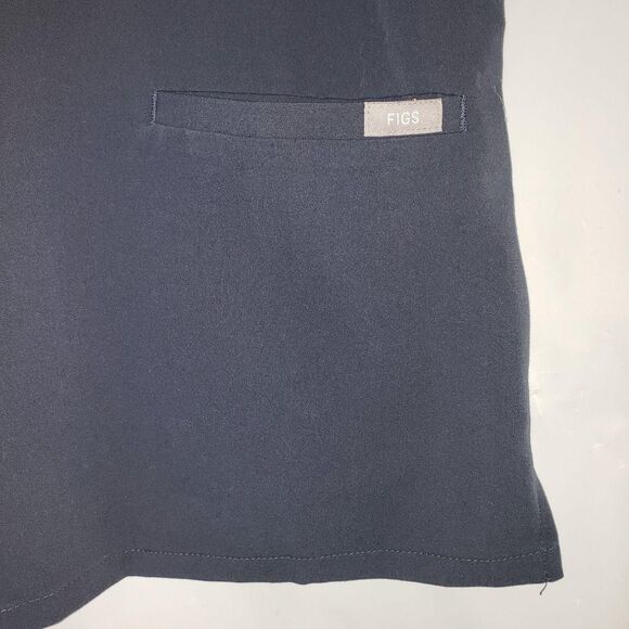 FIGS Technical Collection Scrub Top Womens Small V Neck Pockets Medical Nursing - Picture 4 of 6